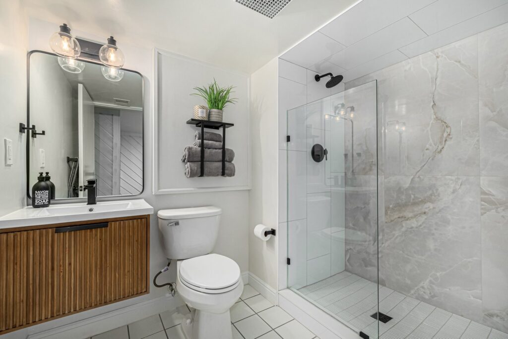 bathroom remodel before and after pics